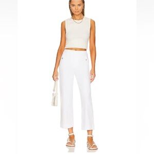 SPANX Stretch Twill Cropped Wide Leg Pants